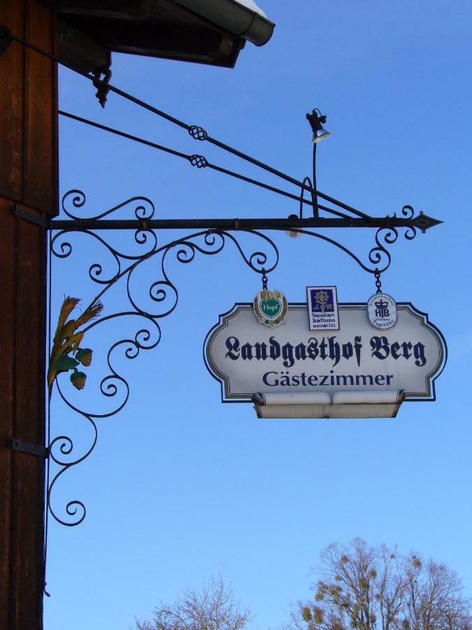 Landgasthof Berg Eurasburg Exterior photo